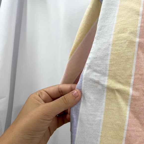 Nike colorful stripe cropped tee - Picture 4 of 4